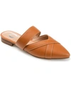Journee Collection Collection Women's Tru Comfort Foam Narrow Width Stasi Mule In Brown
