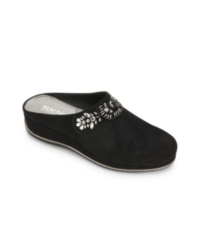 Kenneth Cole Reaction Women's Glam 2.0 Jewel Mules Women's Shoes In Black
