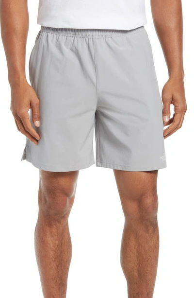 The North Face Wander Pull On Shorts In Meld Grey
