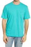 Tommy Bahama Bali Beach Crewneck T-shirt In Castaway Green
