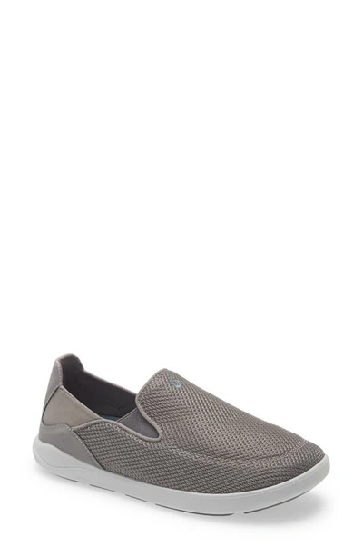 Olukai Nohea Pae Slip-on In Fog/ Fog