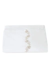 Matouk Daphne Floral Embroidered Duvet Cover In Dune