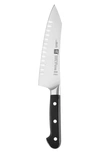 Zwilling J.a. Henckels Pro 7 Rocking Santoku In Silver