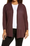 Eileen Fisher Organic Cotton Cardigan In Casis