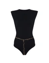 ANAIS & MARGAUX AUDREY BLACK SWIMSUIT WITH CHAIN