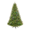PULEO INTERNATIONAL 7.5 FT. PRE-LIT FRANKLIN FIR ARTIFICIAL CHRISTMAS TREE WITH 750 CLEAR/MULTI-COLORED LE