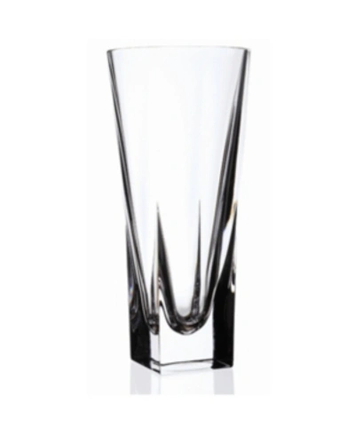 Lorren Home Trends Rcr Fusion Crystal Vase - Large In Clear