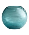 Cyan Design Libra Vase Aqua Collection In Aqua