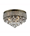 Home Accessories Melly 18" 3-light Indoor Chandelier With Light Kit In Chrome