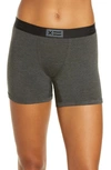 Tomboyx Stretch Tencel Modal 4.5-inch Trunks In Charcoal 1