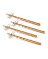 Lenox Butterfly Meadow 4 Piece Chopsticks Stands In White