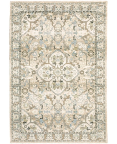 Jhb Design Andorra And03 5'3" X 7'3" Area Rug In Beige