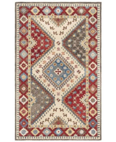 Safavieh Antiquity At507 Red And Ivory 4' X 6' Area Rug