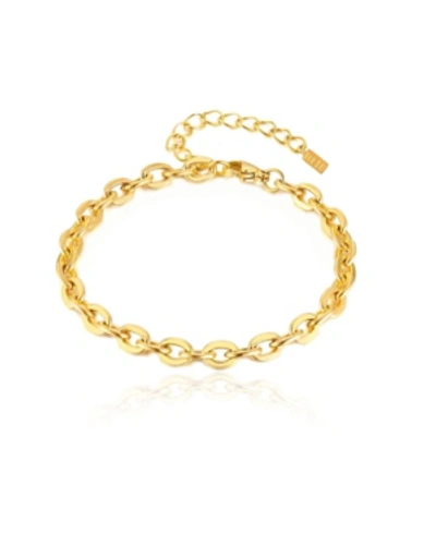 Ben Oni Classic Anti-tarnish Cable Chain Bracelet In Gold