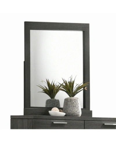 Acme Furniture Lantha Mirror In Gray