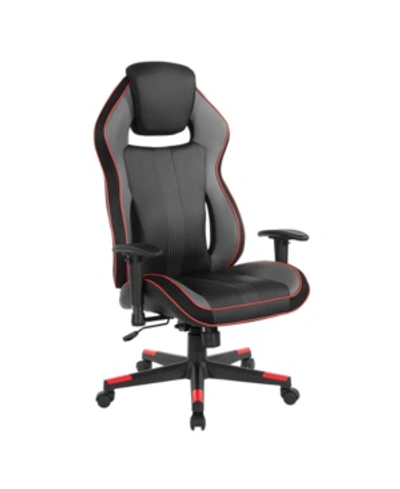 Osp Home Furnishings Boa Gaming Chair In Red