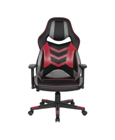 Osp Home Furnishings Eliminator Gaming Chair In Red