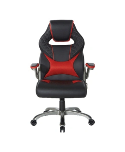 Osp Home Furnishings Oversite Gaming Chair In Red