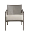 Osp Home Furnishings Lantana Arm Chair In Open White