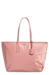 Tumi Voyageur Everyday Nylon Tote In Dusty Rose