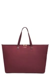 Tumi Voyageur Just In Case(r) Packable Nylon Tote In Cordovan