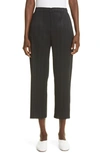 ISSEY MIYAKE THICKER 2 PLEATED CROP PANTS,PP16JF542