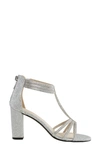 Touch Ups Gabriella T-strap Sandal In Silver