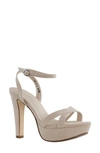 Touch Ups Elena Platform Sandal In Beige