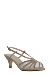 Touch Ups Clara Strappy Sandal In Champagne