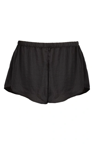 Lively The Boxer Lounge Shorts In Jet Black