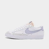 Nike White & Taupe Blazer Low '77 Sneakers In White/ghost White