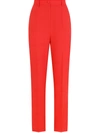DOLCE & GABBANA HIGH-WAIST TAILORED SUIT TROUSERS