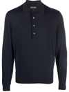 TOM FORD KNITTED WOOL POLO SHIRT