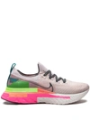 Nike Women's React Infinity Run Flyknit Running Sneakers From Finish Line In Violett