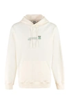 Msgm Fantastic Green Sweatshirt In Panna