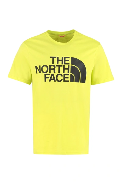 The North Face T-shirt In Cotton With Print In Green