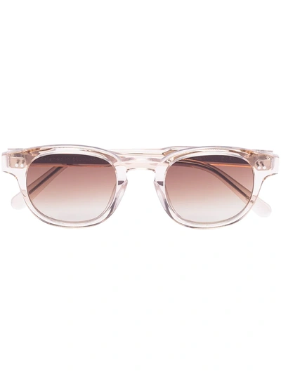 Chimi Wayfarer Transparent-frame Sunglasses In 中性色