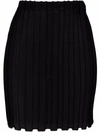A. ROEGE HOVE RIBBED-KNIT MINI SKIRT