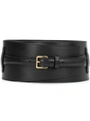 Altuzarra Wrap-front Waist Belt In Black