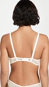 SIMONE PERELE KARMA TRIANGLE BRALETTE IVORY,SPERE30038