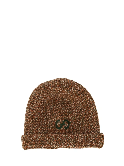 Gucci Babies' Kids Beanie For Girls In Brown