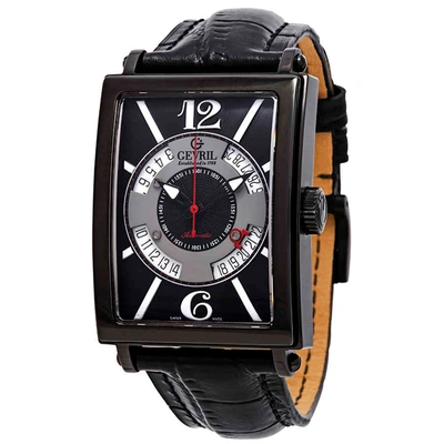 Gevril Avenue Of Americas Black Dial Automatic Mens Watch 5050