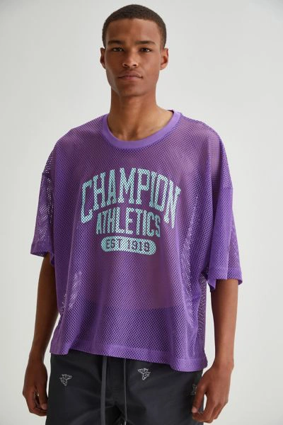 Vtg 70s 80s Champion Mesh Athletic Jersey Shirt High School