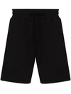 Reigning Champ Loopback Pima Cotton-jersey Drawstring Shorts In Schwarz
