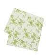 Tory Burch Butterfly Batik Square Tablecloth, 70" X 70" In Green