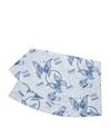 Tory Burch Butterfly Batik Round Tablecloth, 90" In Pattern
