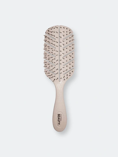 Cortex Beauty Hair Brush | Wheat Straw Brushes Made With 100% Bio-based Materials | Re In Brown