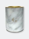 GILDED GILDED CARRERA WHITE MARBLE SCENTED CANDLE