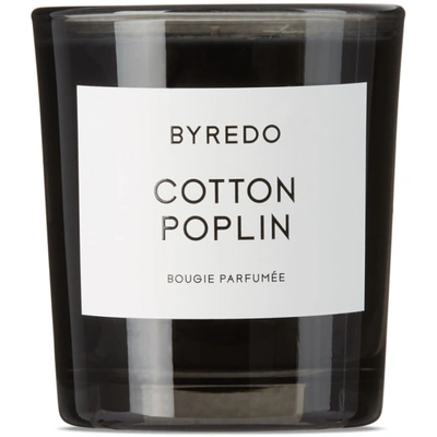 Byredo Cotton Poplin Mini Candle 70g In N/a