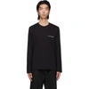 Comme Des Garçons Shirt Comme Des Garcons Shirt Black Logo Long Sleeve T-shirt